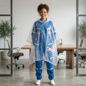 Poncho impermeable institucional Talla Única