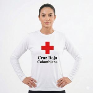 Camiseta Institucional T-Shirt Manga Larga XS - XL